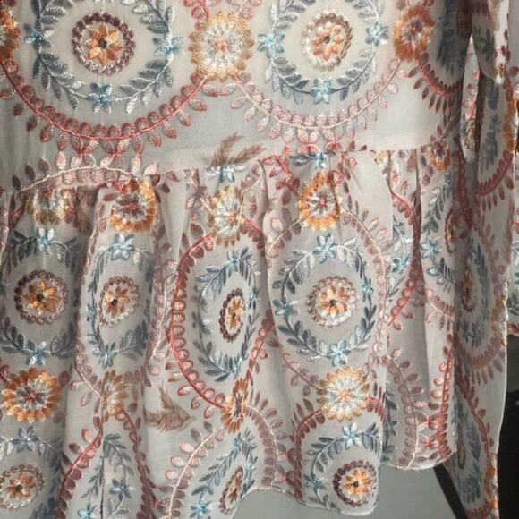 Atoir Sunset Embroidered Mini Dress Small - Picture 8 of 9